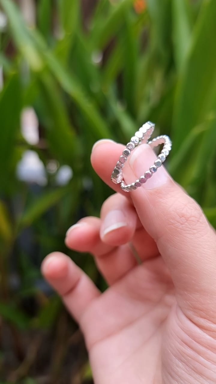 flat bubble ring