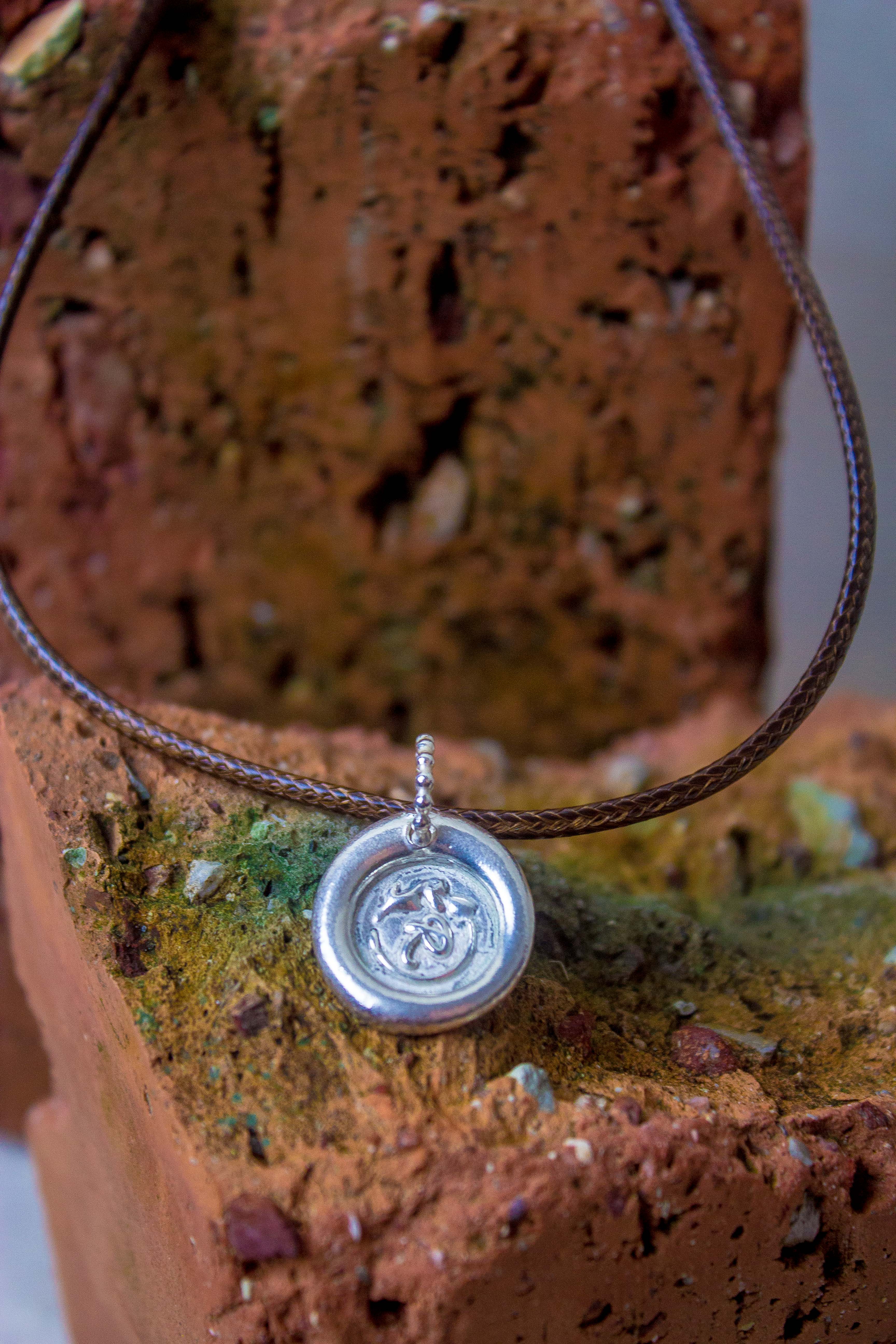 Wax seal pendant