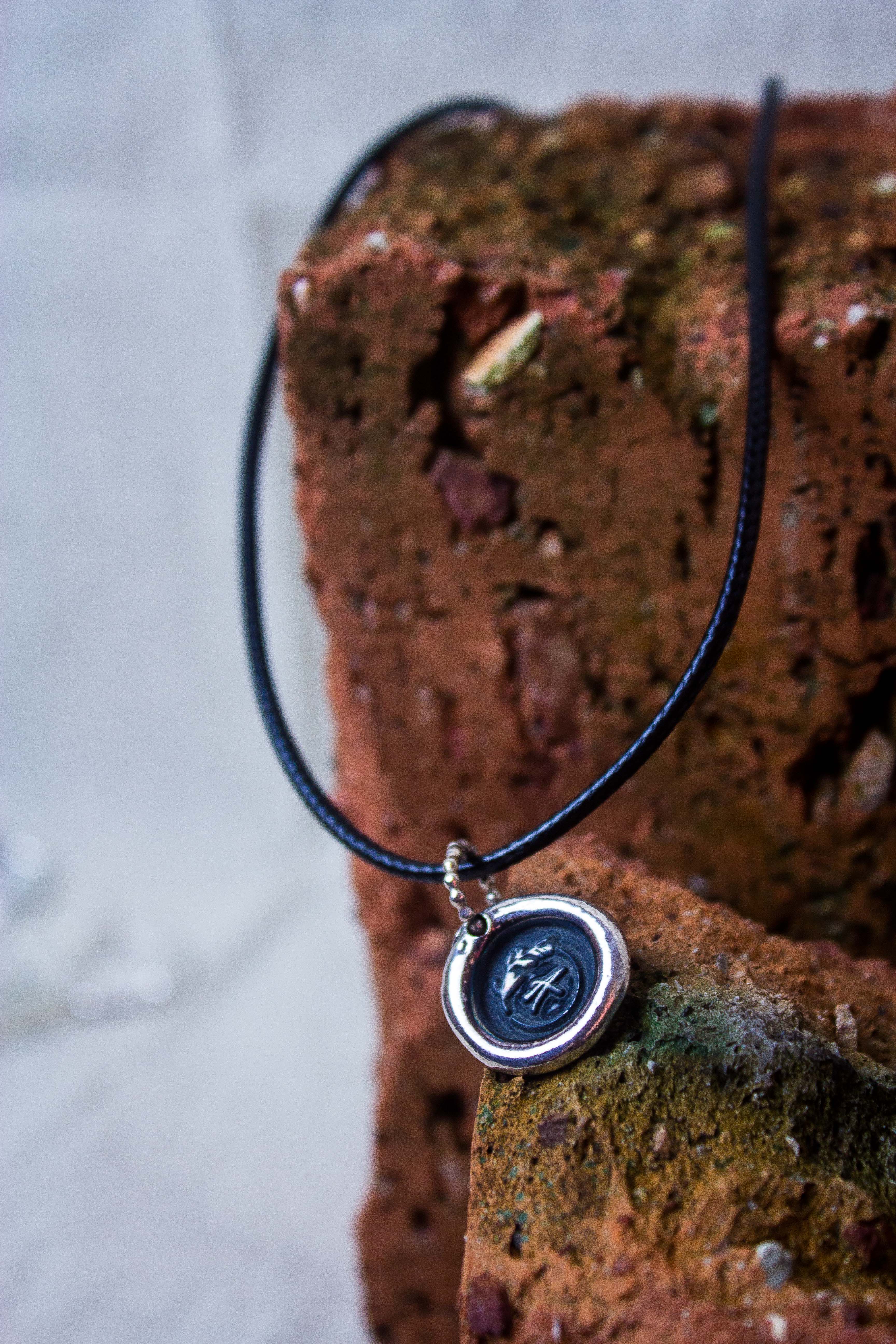 Wax seal pendant