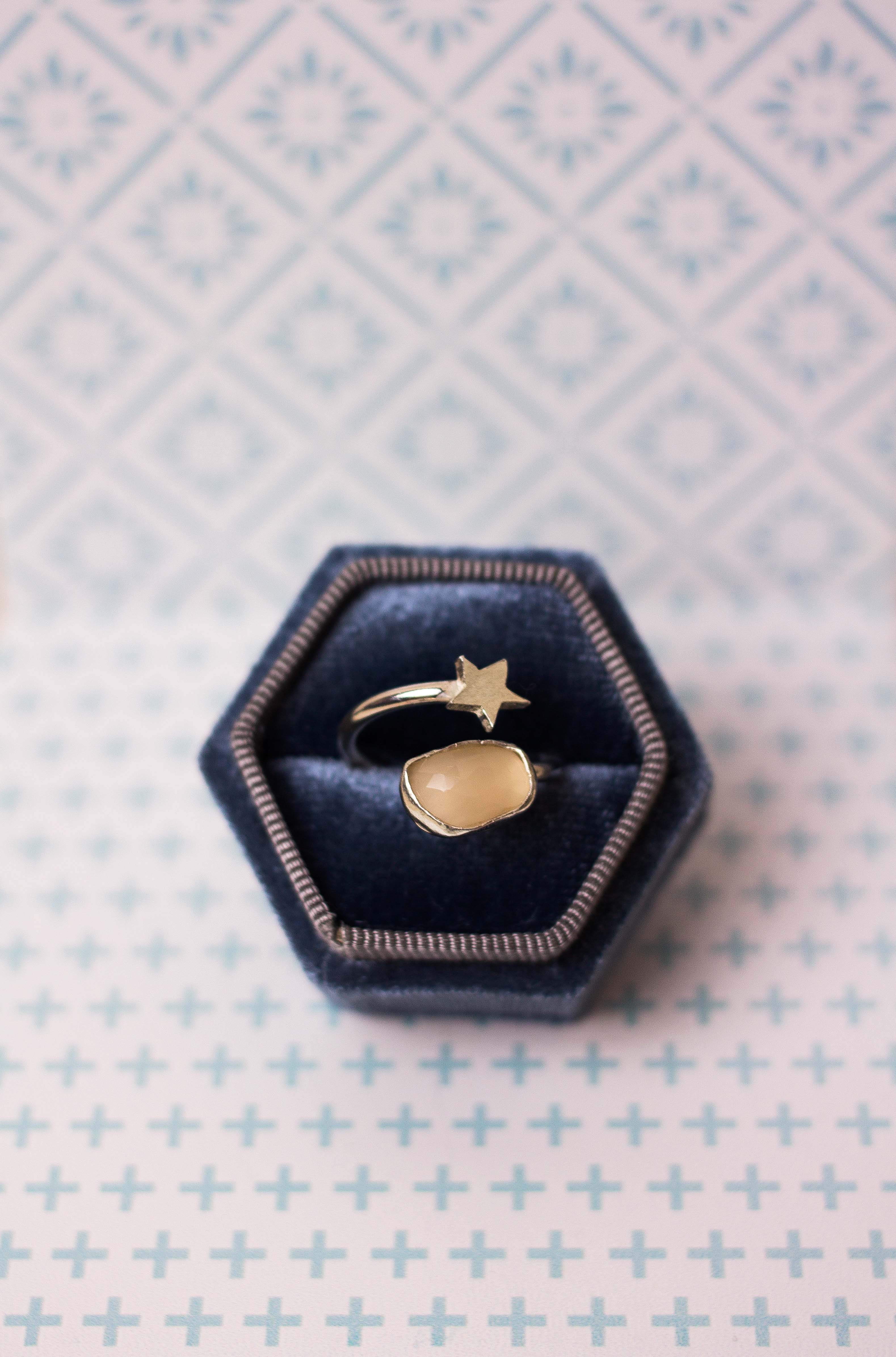 Bulan dan Bintang ring